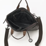 Premium Grain Leather Laptop Messenger Bag for Business and Travel - Image 2