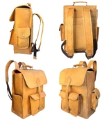 Genuine Leather Backpack Bag - Image 5