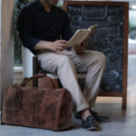 Maverick Adventure Leather Duffle Bag - Image 6